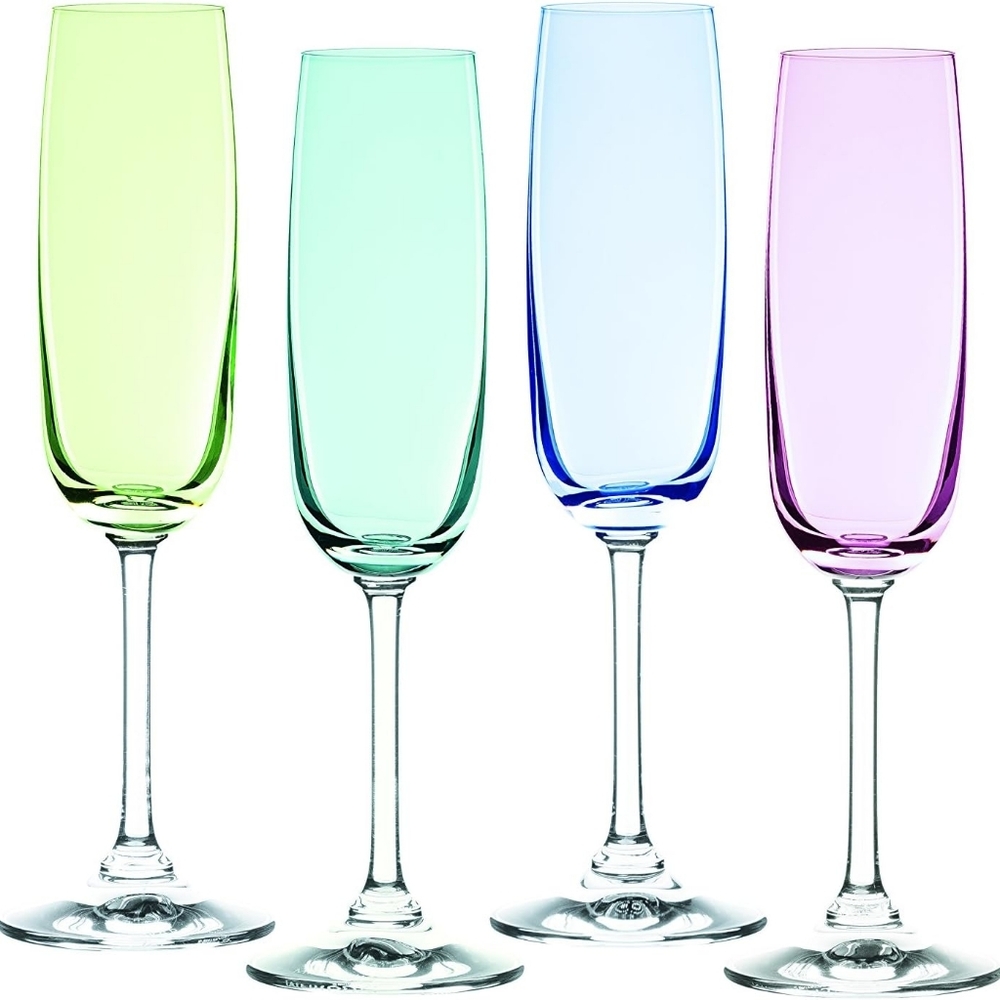 Marquis by Waterford As New Vintage Ombre Champagne Flutes Set (Set of 4)
